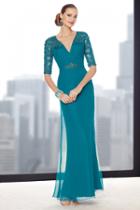 Alyce Paris - 29711 Mother Of The Bride Dress In Teal
