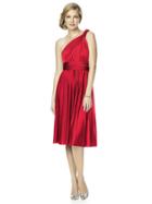 Dessy Collection - Mj-twist2 Dress In Flame