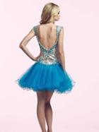 Mac Duggal Prom - 82095 Sequined Deep V-back Dress