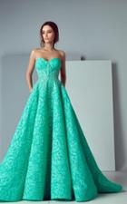 Saiid Kobeisy - 3182 Strapless Sweetheart Lace Ballgown