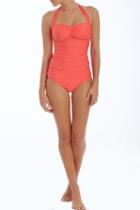 Helen Jon - Convertible Retro Tankini - Maldives Ginger