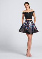 Ellie Wilde - Ew21711s Two Piece A-line Dress