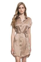 Lamarque - Anaba Shirt Dress In Quartz Silk