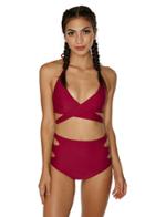 Black Box Swim - Taylor High Waisted Bottom Style 2