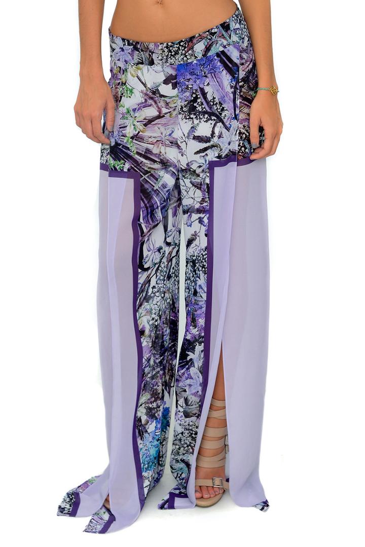 Del Mar Swimwear - Iris Open Front Pants