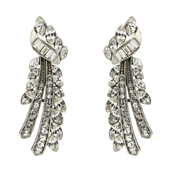 Ben-amun - Crystal Branches Earrings