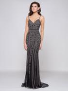 Glow By Colors - G664 Embellished Sweetheart Sheath Dress