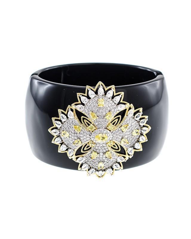 Cz By Kenneth Jay Lane - Maltese Cross Cuff