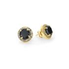 Margaret Elizabeth - Pavã£â© Studs Black Onyx