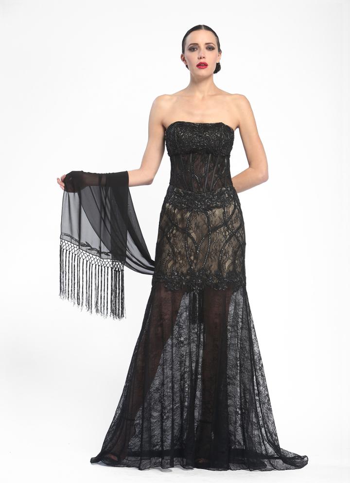 Sue Wong - N5339 In Black