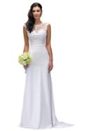 Dancing Queen - Sleeveless Long Floor Dress With Sheer Embellished Back 9177