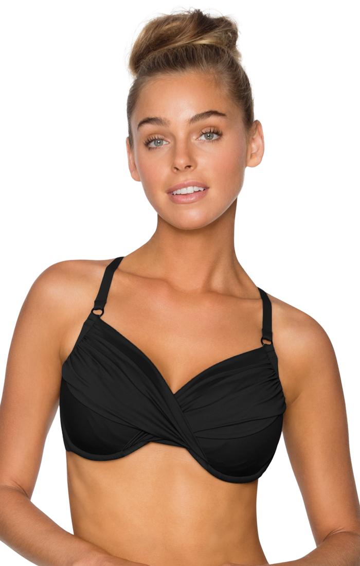 Swim Systems - Crossroads Bikini Top C794onyx