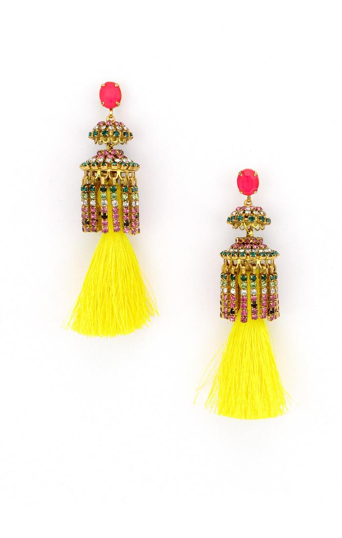 Elizabeth Cole Jewelry - Canary Earrings