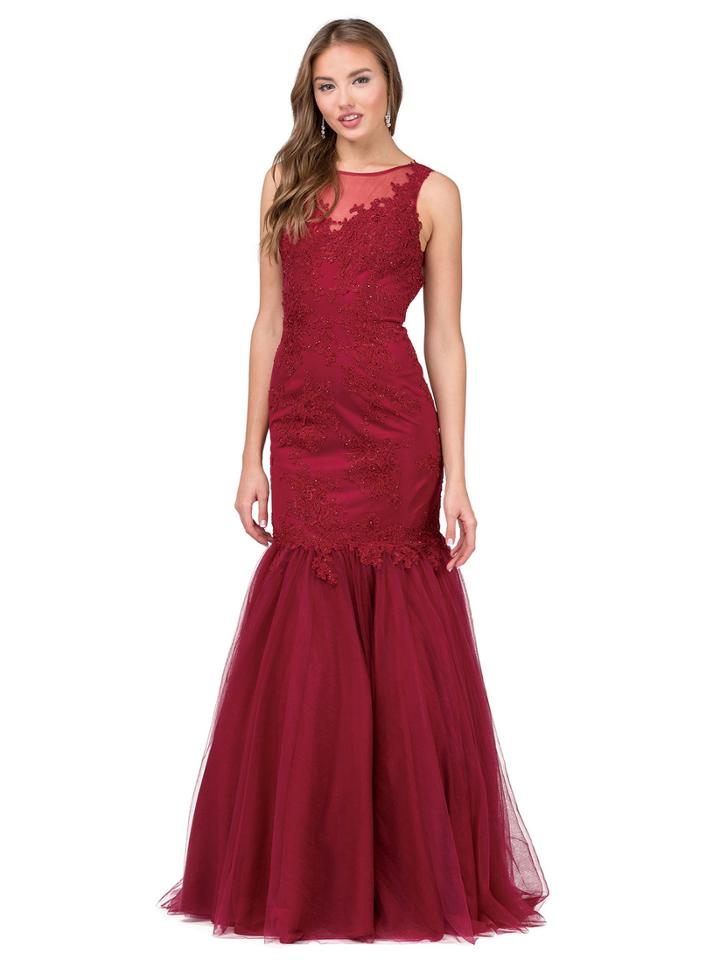 Dancing Queen - Sleeveless Embellished Mermaid Gown