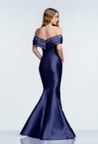 Terani Couture - Sparkling Off The Shoulder Satin Trumpet Gown 1521m0615a