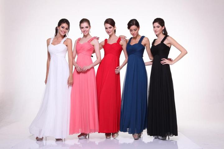 Cinderella Divine - Floral Appliqued Crisscross Bodice A-line Dress