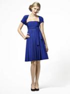Dessy Collection - Lbtwist Dress In Sapphire