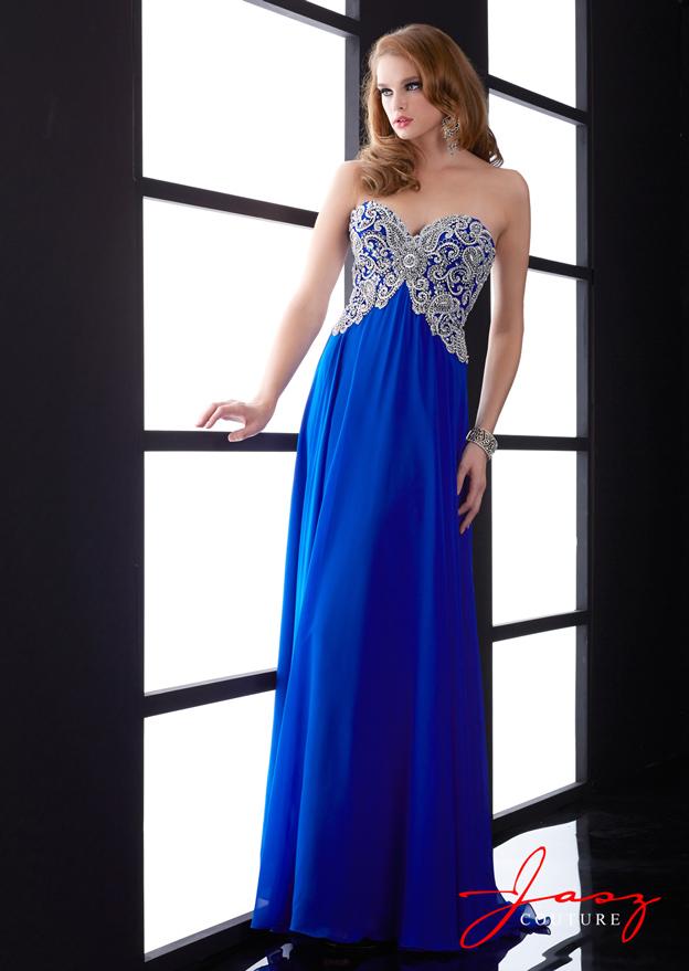 Jasz Couture - 5013 Dress In Royal