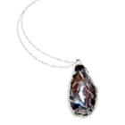 Nina Nguyen Jewelry - Pinnacle Silver Geode Slice Necklace