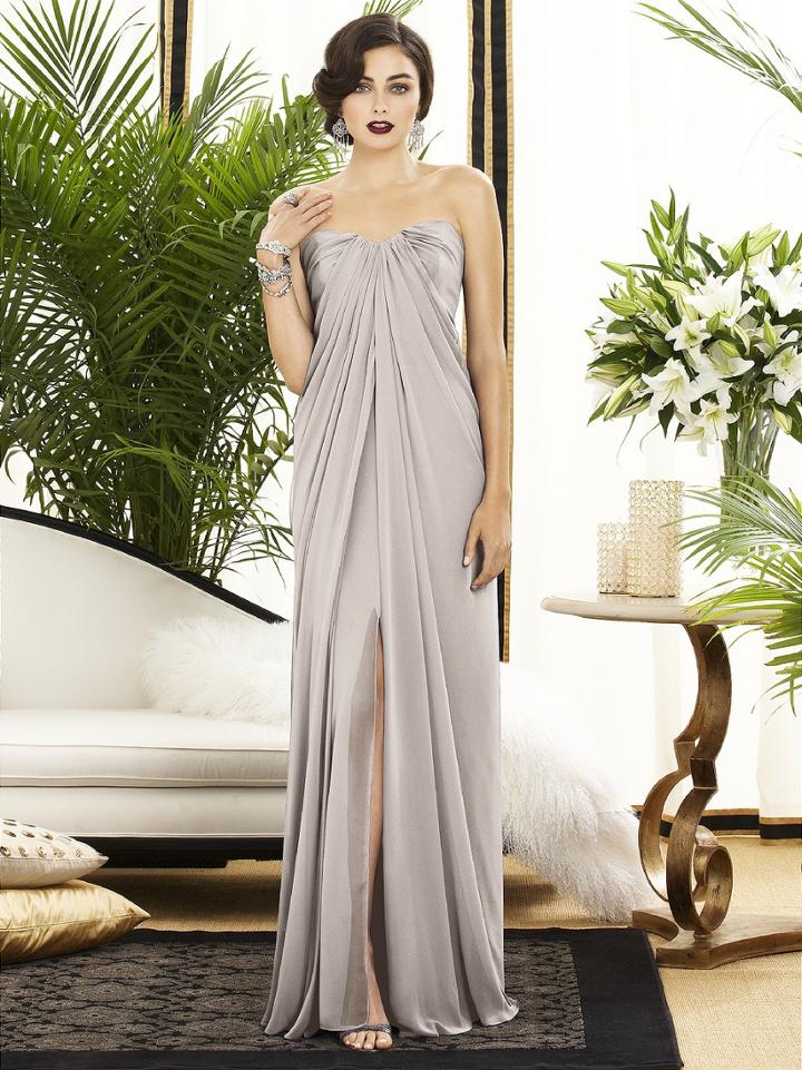 Dessy Collection - 2879 Dress In Taupe