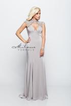 Milano Formals - Embellished High Neck Evening Gown E2119