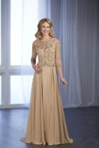 Christina Wu Elegance - 17846 Bedazzled Long Sleeve Illusion Gown