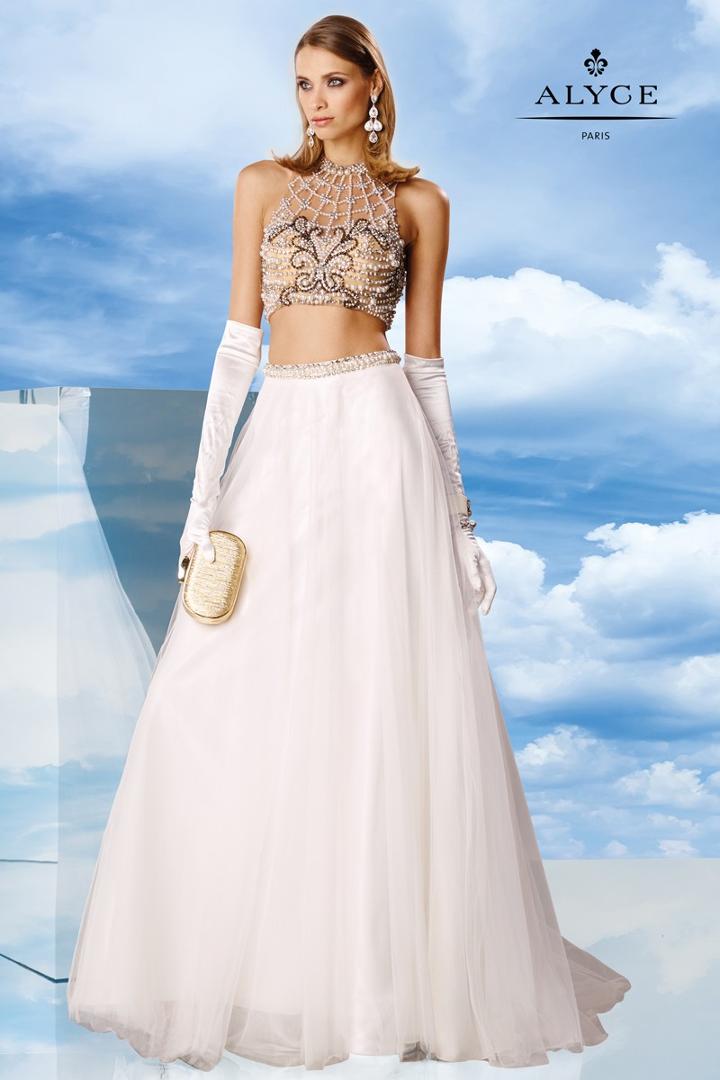 Alyce Paris - 6467 Prom Dress In Ivory