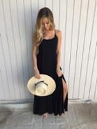 Tysa - Dove & Wolf Maxi In Black