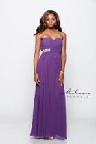Milano Formals - Strapless Sweetheart Ruched Chiffon Dress E1531