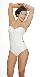 Nicolita Swimwear - Knotty Nicolita One Piece Swimsuit With Knotty Back White