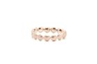Tresor Collection - Lente Ring In 18k Rose Gold With Satin Finish