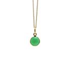 Tresor Collection - Crysophrase Simple Round Pendant In 18k Yellow Gold