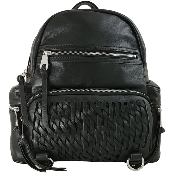 Joelle Hawkens By Treesje - Santa Monica Backpack Lamba Cow / Black