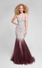 Terani Couture - Striking Beaded Sweetheart Mermaid Dress 1711p2381