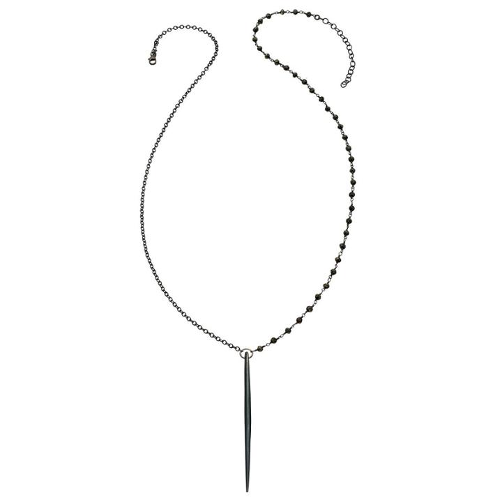 Heather Hawkins - Blackbird Necklace - Dagger