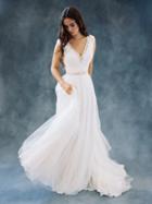 Wilderly Bride By Allure Bridals - F106 Lace Chiffon Wedding Dress