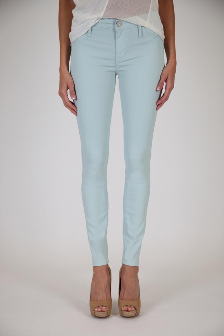 Black Orchid Denim - Black Jewel Slim Coated Mid Rise Skinny Leg Ylang