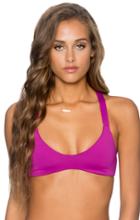 B Swim - Boysenberry Oasis Bralette U93bybe