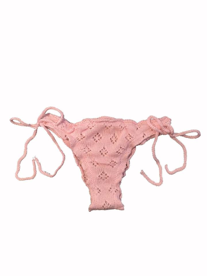 Lolli Swimwear - Knitty Bottom In Pinky