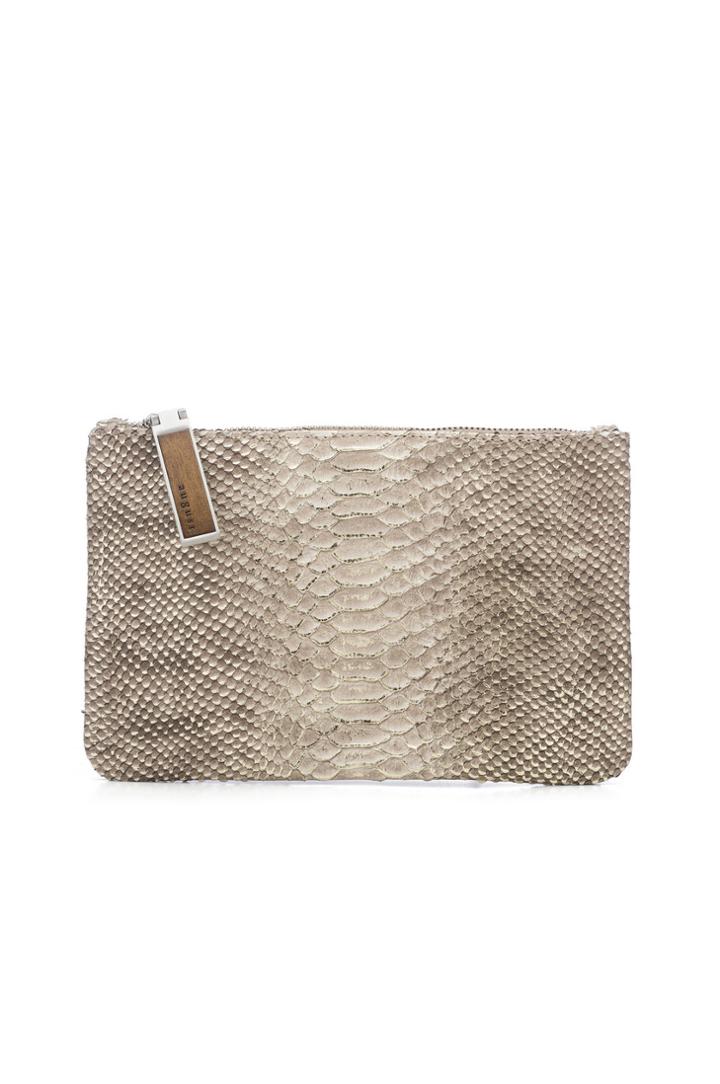 August Handbags - The Maiori In Wheat Snake