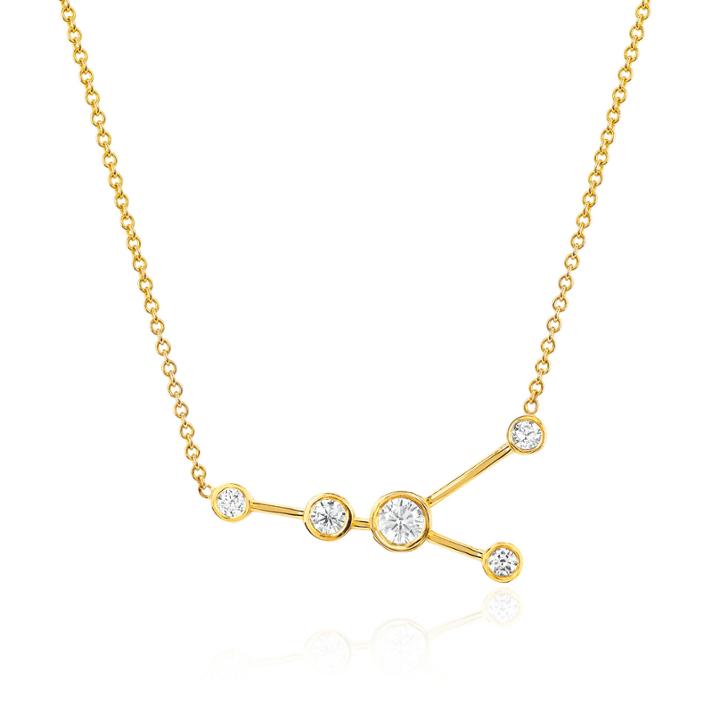 Logan Hollowell - New! Cancer Diamond Constellation Necklace
