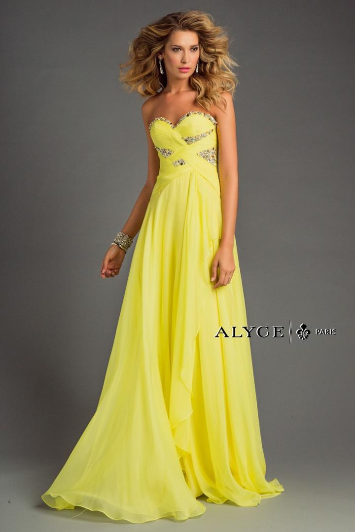 Alyce Paris - 6426 Prom Dress In Yellow