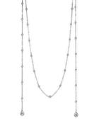 Cz By Kenneth Jay Lane - Cz Lariat Necklace