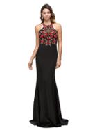 Dancing Queen - Lovely Floral Long Prom Dress 9793