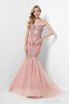 Terani Evening - Superb Beaded And Laced Sweetheart Mermaid Dress 1711gl3553