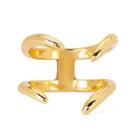 Logan Hollowell - Solid Gold Double Tusk Ring