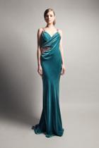 Beside Couture By Gemy - Cpf13 3689 Fitted Dress With Open Back