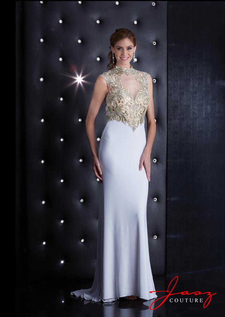Jasz Couture - 5443 Dress In White
