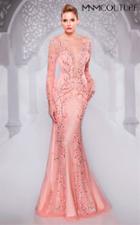 Mnm Couture - 9555 Plus Size Pink