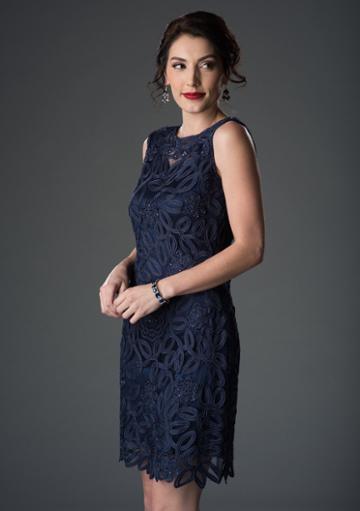 Soulmates - 1612 Soutache Sheath Dress